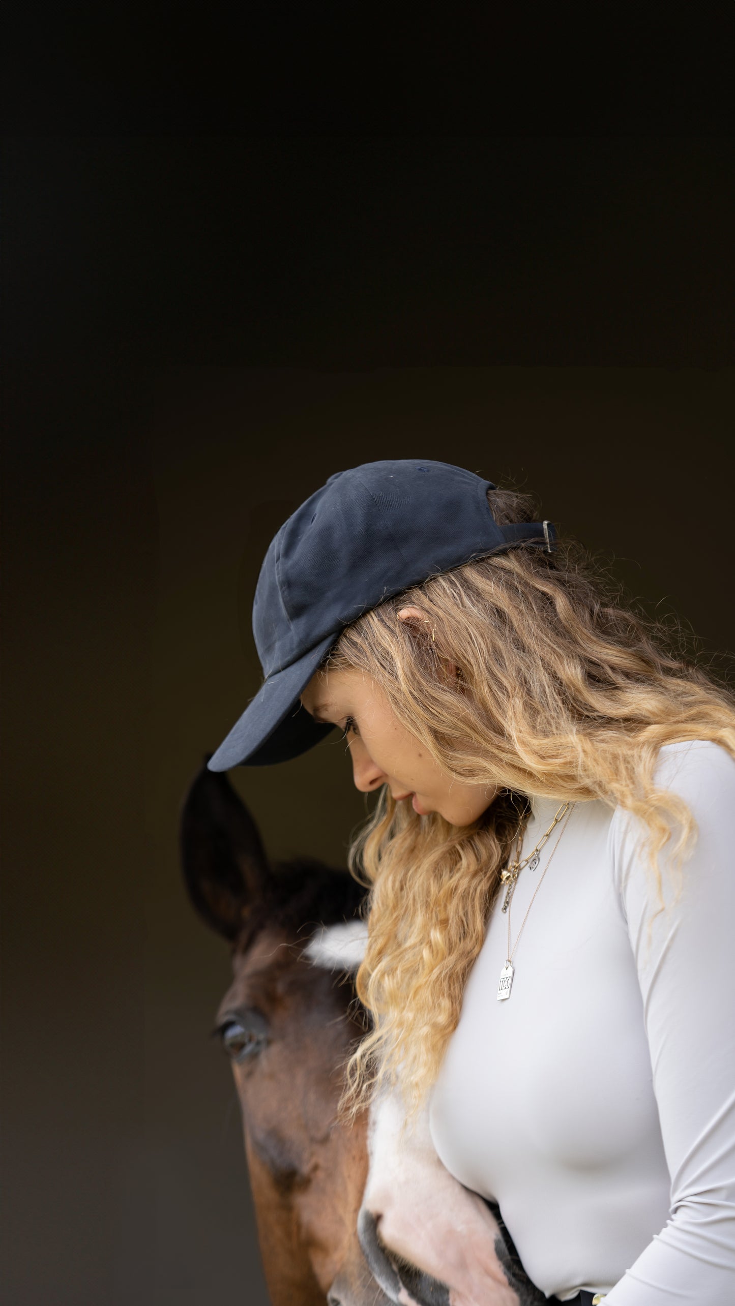 Logo Cap Premium Cotton 100% Black/Grey Yagya