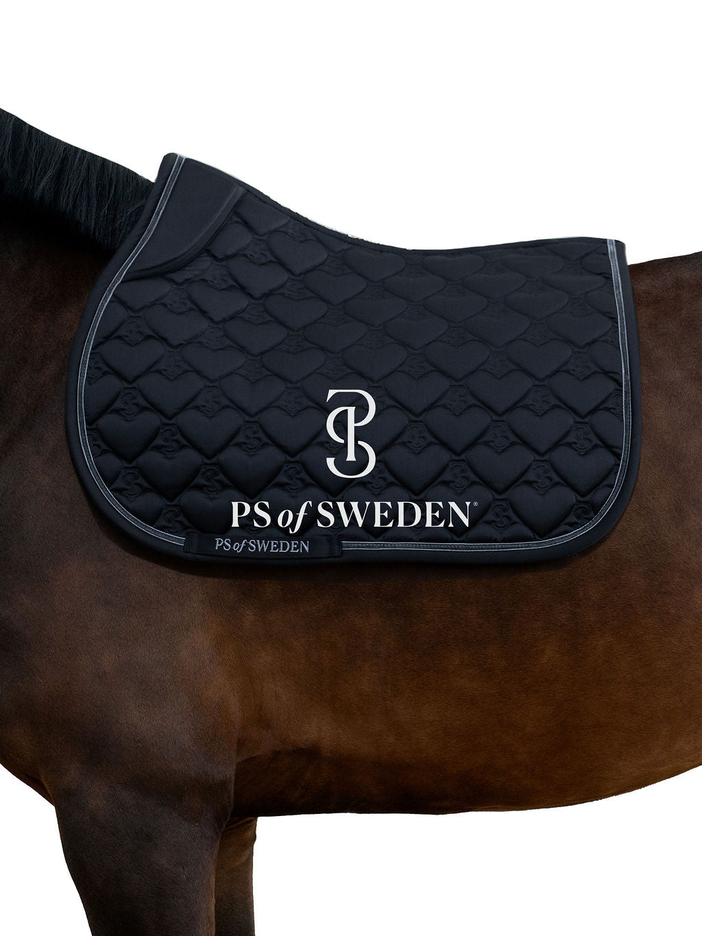 【2点セット】障害用ゼッケン&イヤーネット ハートキルティング アナトミカル構造 4色 Ps of Sweden