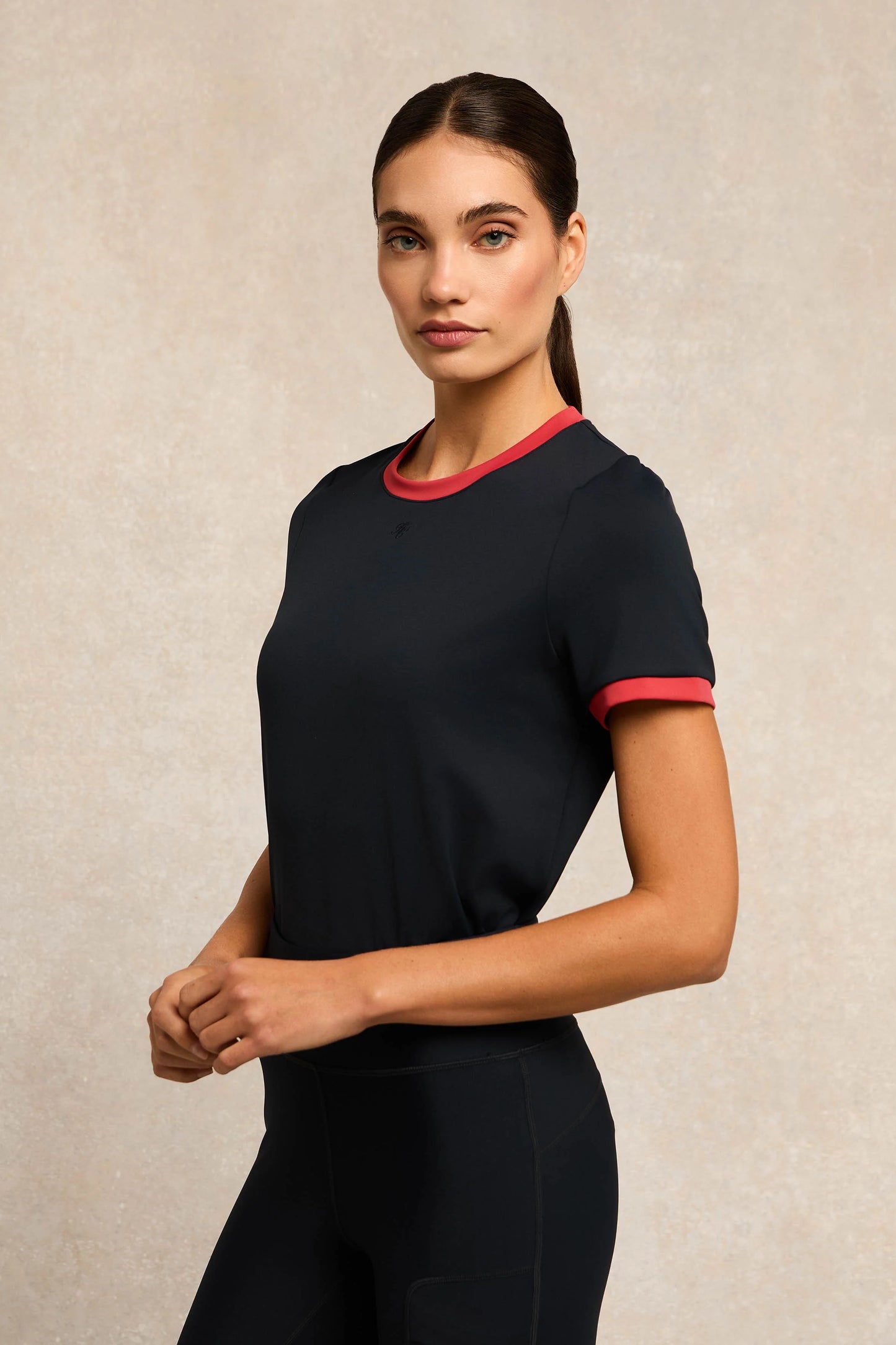 ソフトタッチロゴTシャツ 半袖 レディース 4色 Holland Cooper