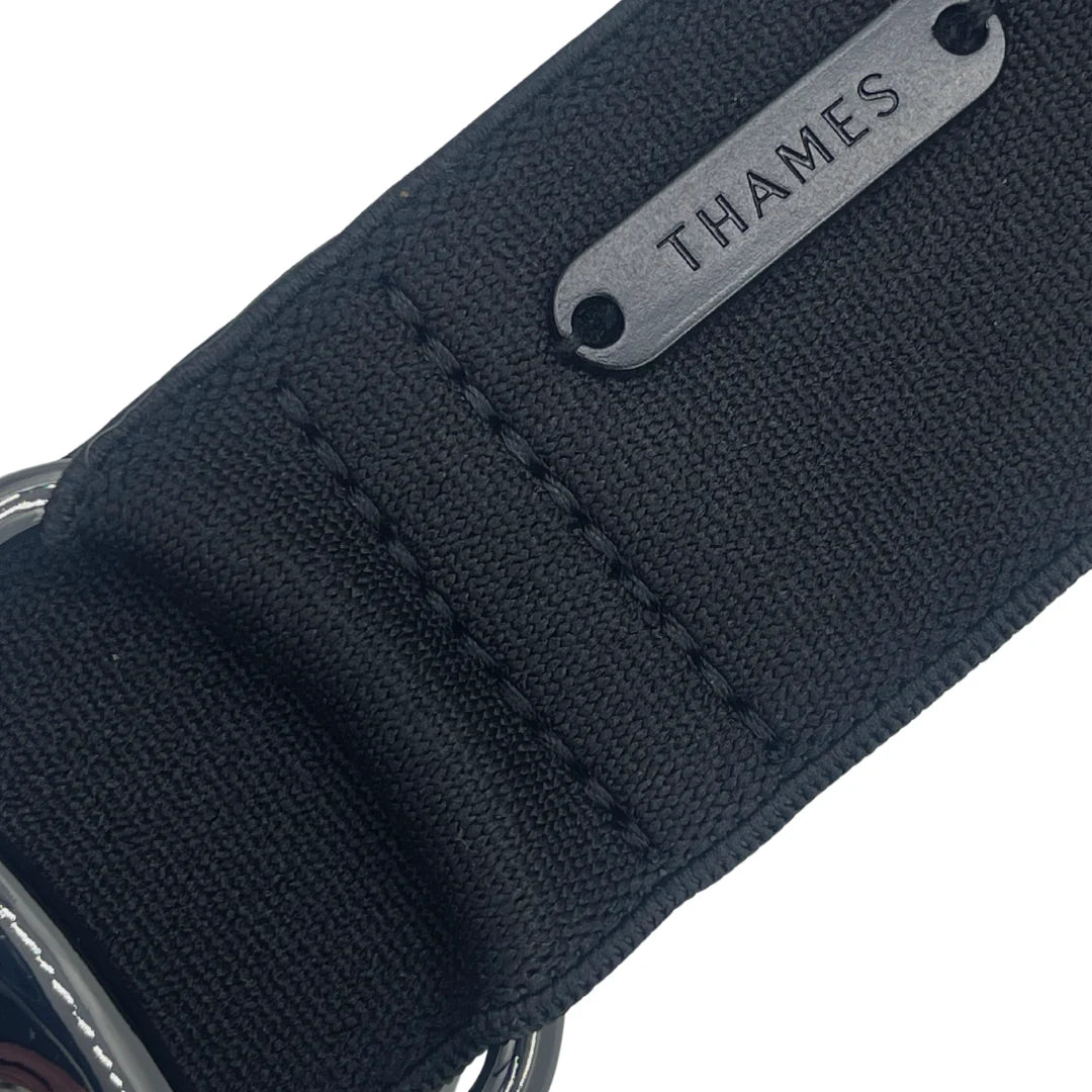 Stretch riding belt with bit motif for women, available in 20 colors, Thames