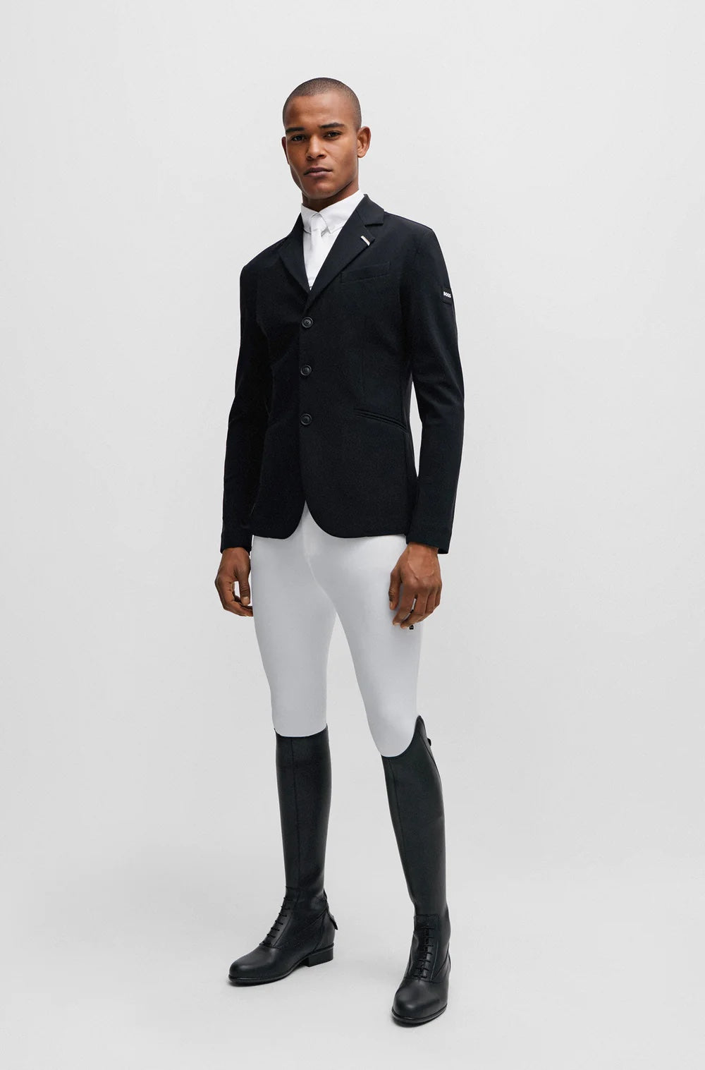 メンズ競技用シャツ 長袖 パイピングシャツ Hugo Boss