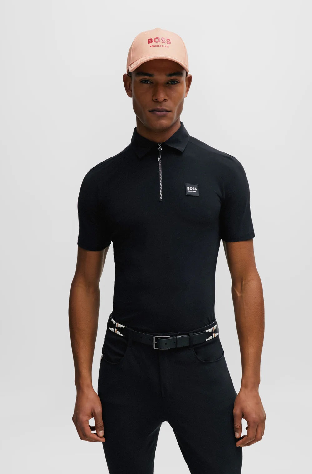 クラシックキャップ ピーチ/ネイビー/オリーブ ユニセックス Hugo Boss