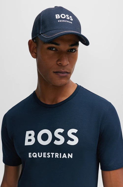 クラシックキャップ ピーチ/ネイビー/オリーブ ユニセックス Hugo Boss