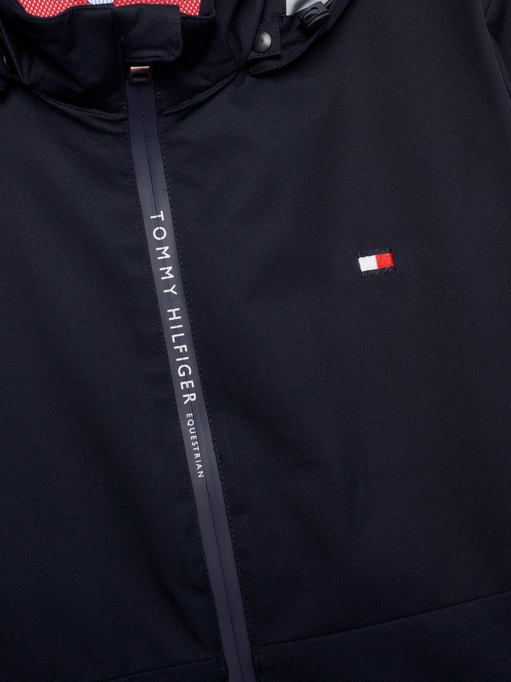 メンズレインジャケット 防水加工 ネイビー Tommy Hilfiger Equestrian