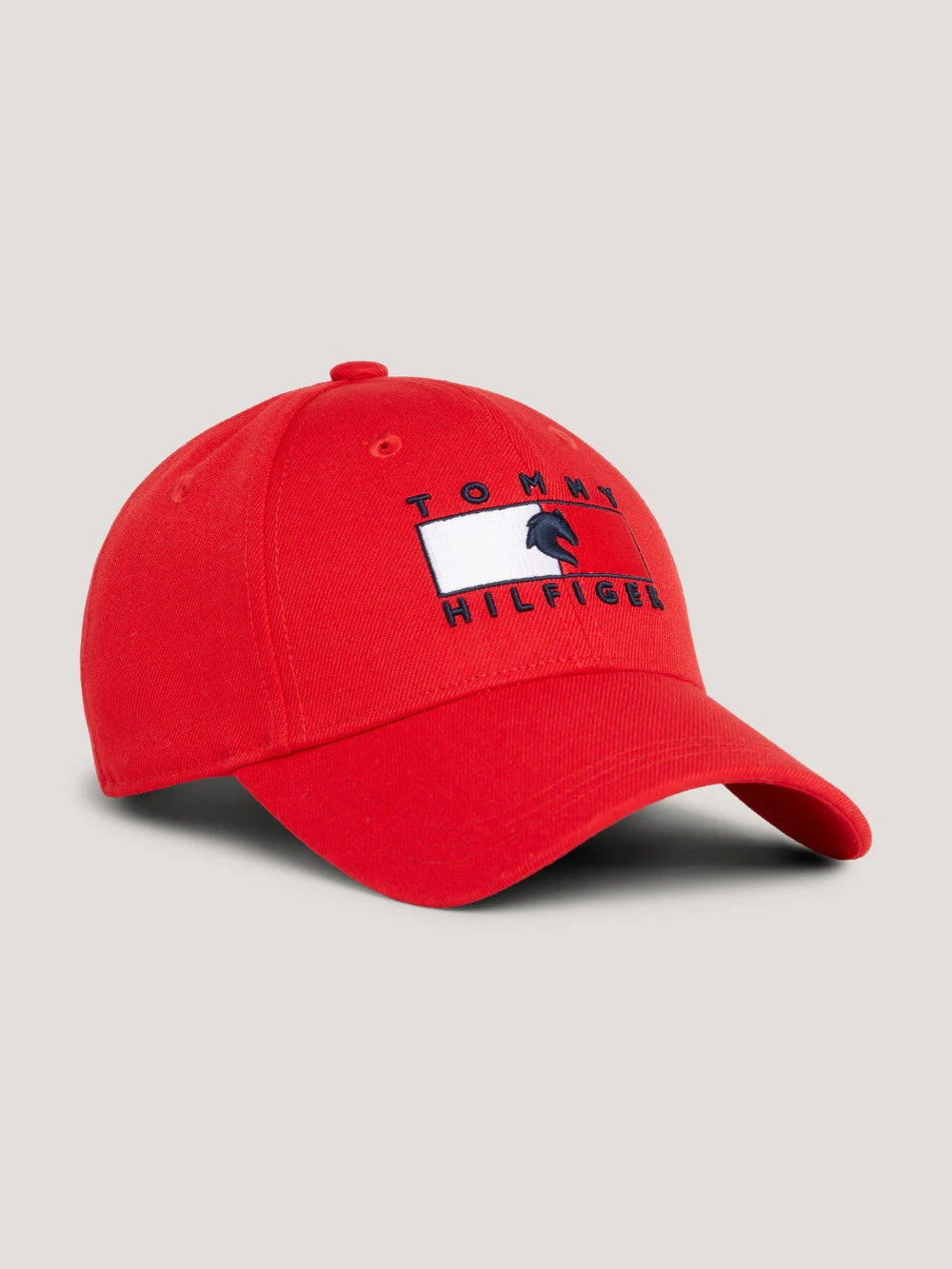 Unisex riding cap, navy/white/red, waterproof Tommy Hilfiger Equestrian