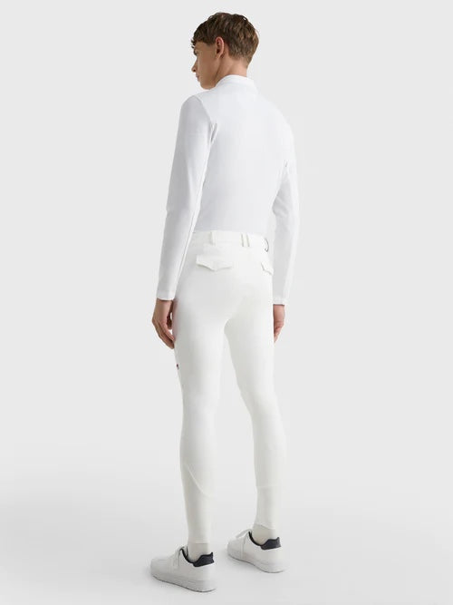 Men's Summer Riding Culottes, Knee Grip, Navy/White, Tommy Hilfiger Equestrian