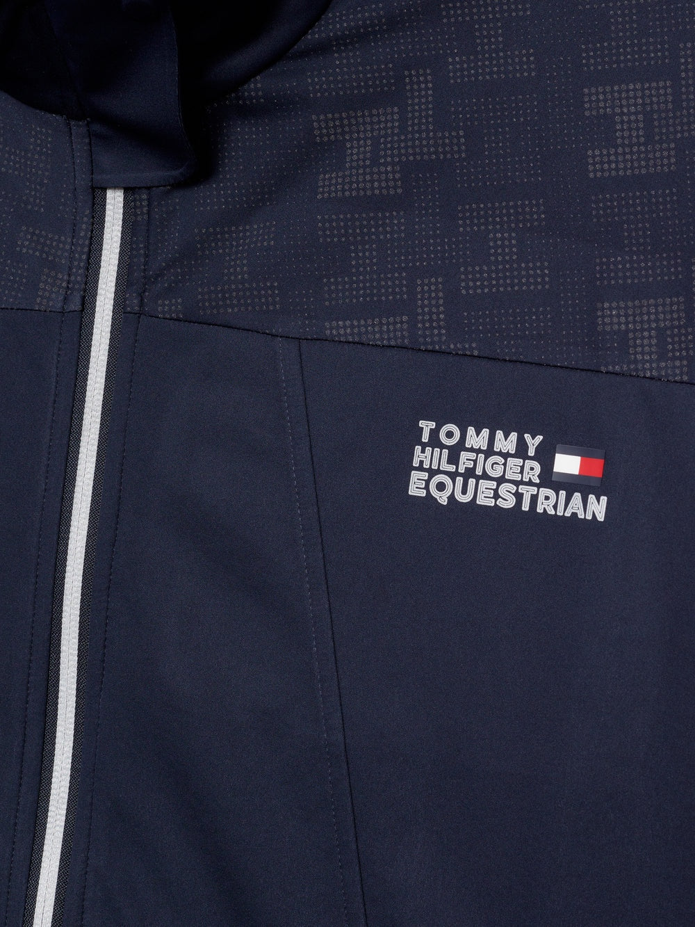 メンズウインドブレーカー 防風加工 ネイビー Tommy Hilfiger Equestrian