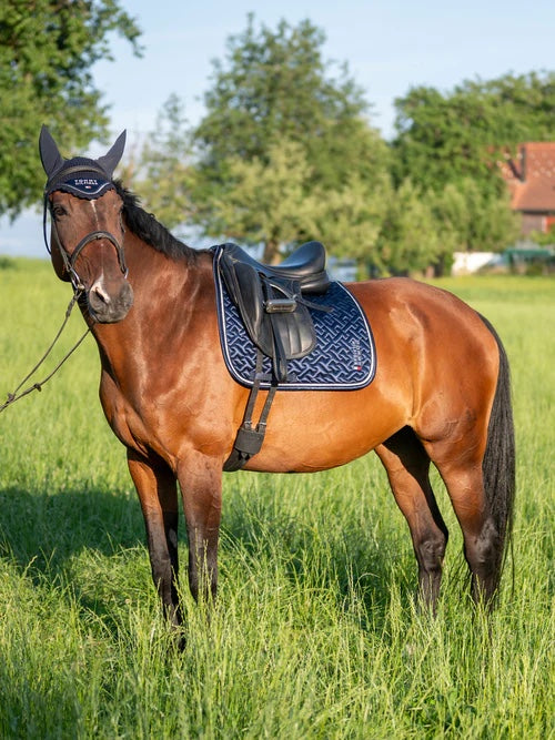 サテンキルティングゼッケン 馬場用/障害用 ネイビー フル Tommy Hilfiger Equestrian