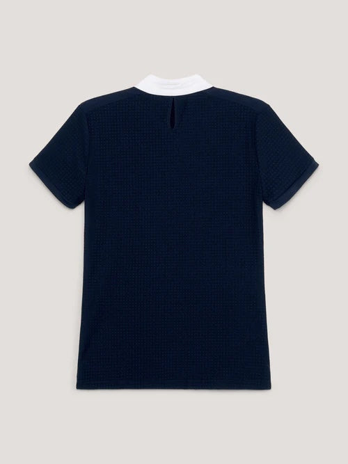 Tommy Hilfiger Equestrian Short Sleeve Athletic Shirt White/Navy