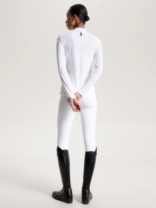 Competition long sleeve shirt White/Navy Tommy Hilfiger Equestrian