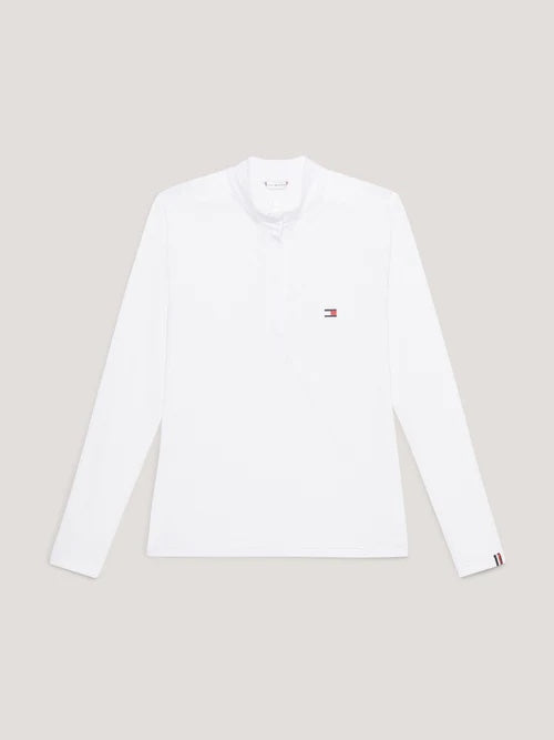 Competition long sleeve shirt White/Navy Tommy Hilfiger Equestrian