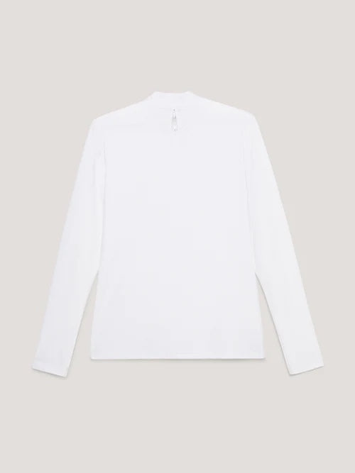 Competition long sleeve shirt White/Navy Tommy Hilfiger Equestrian
