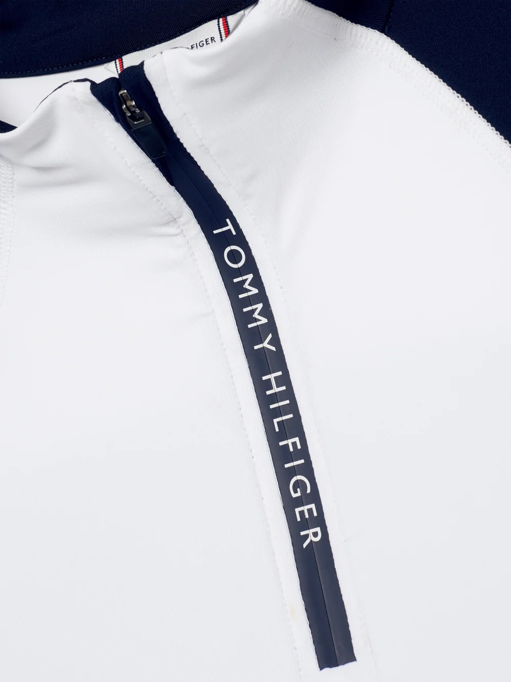 乗馬用半袖ライディングトップス ネイビー/ホワイト/マルチカラー Tommy Hilfiger Equestrian