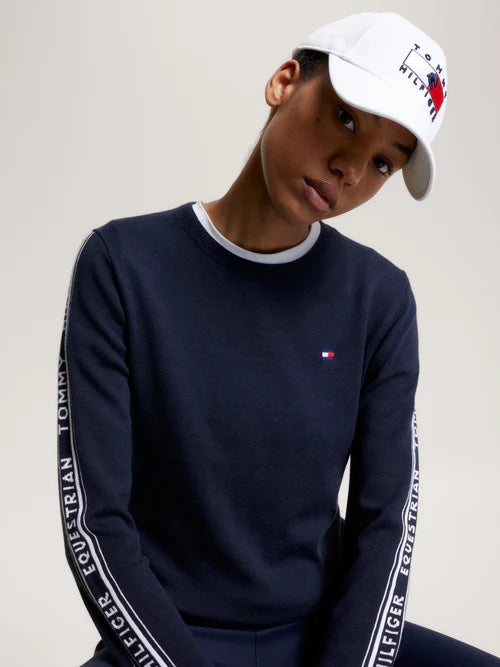 Equestrian knit top Navy/Red Tommy Hilfiger Equestrian