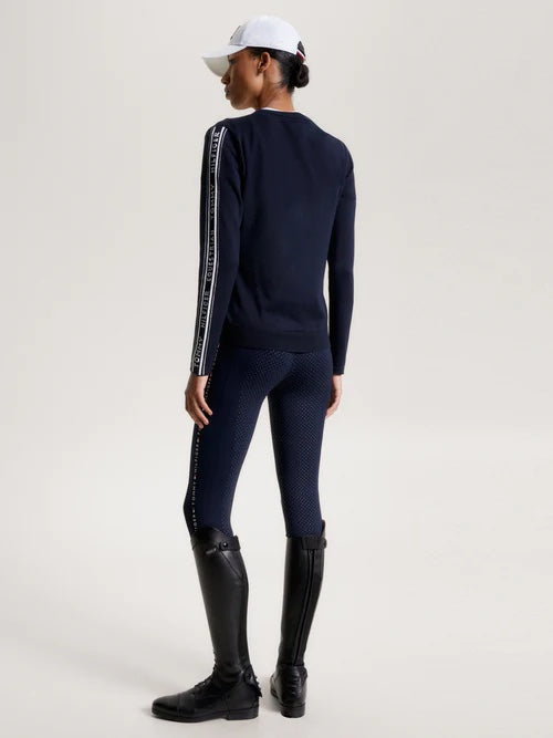 Equestrian knit top Navy/Red Tommy Hilfiger Equestrian