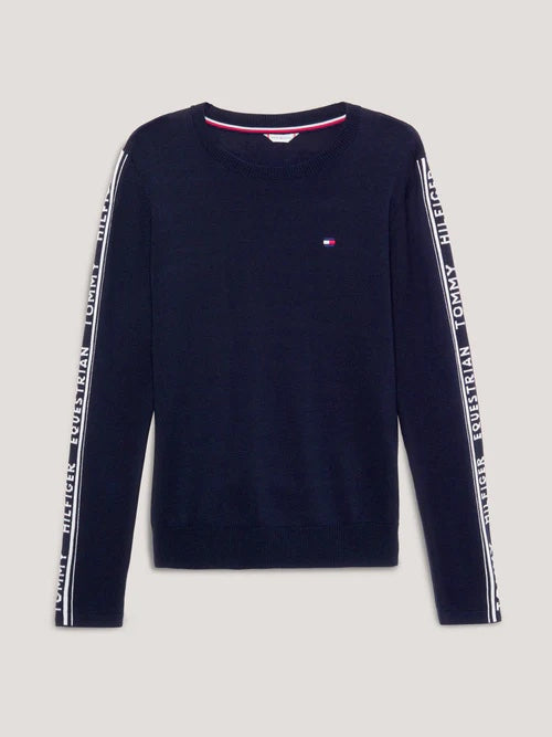 Equestrian knit top Navy/Red Tommy Hilfiger Equestrian
