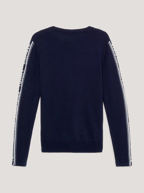 Equestrian knit top Navy/Red Tommy Hilfiger Equestrian
