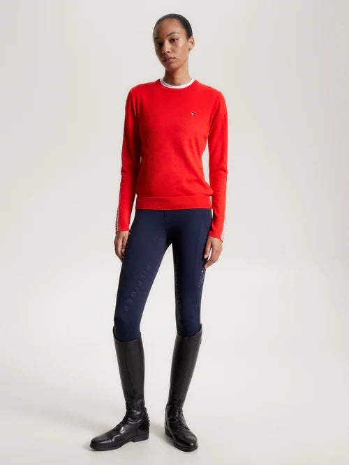 Equestrian knit top Navy/Red Tommy Hilfiger Equestrian