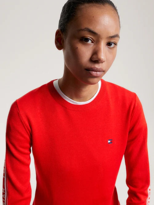 Equestrian knit top Navy/Red Tommy Hilfiger Equestrian