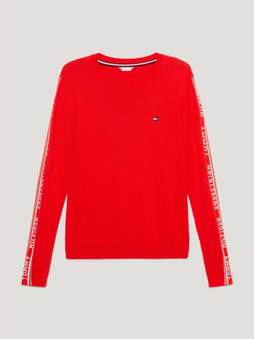 Equestrian knit top Navy/Red Tommy Hilfiger Equestrian