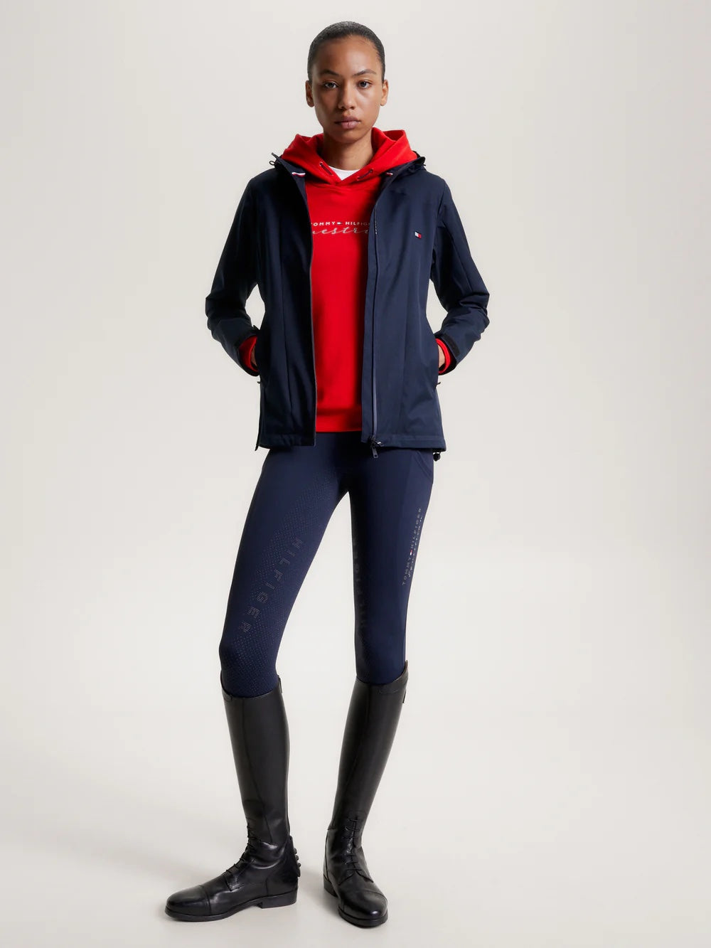 Navy rain jacket Tommy Hilfiger Equestrian