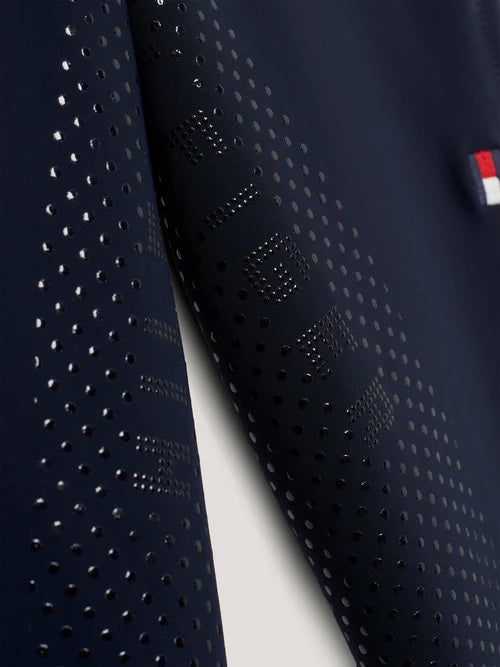 Water-repellent power stretch culottes, full grip, all seasons, navy/white, Tommy Hilfiger Equestrian