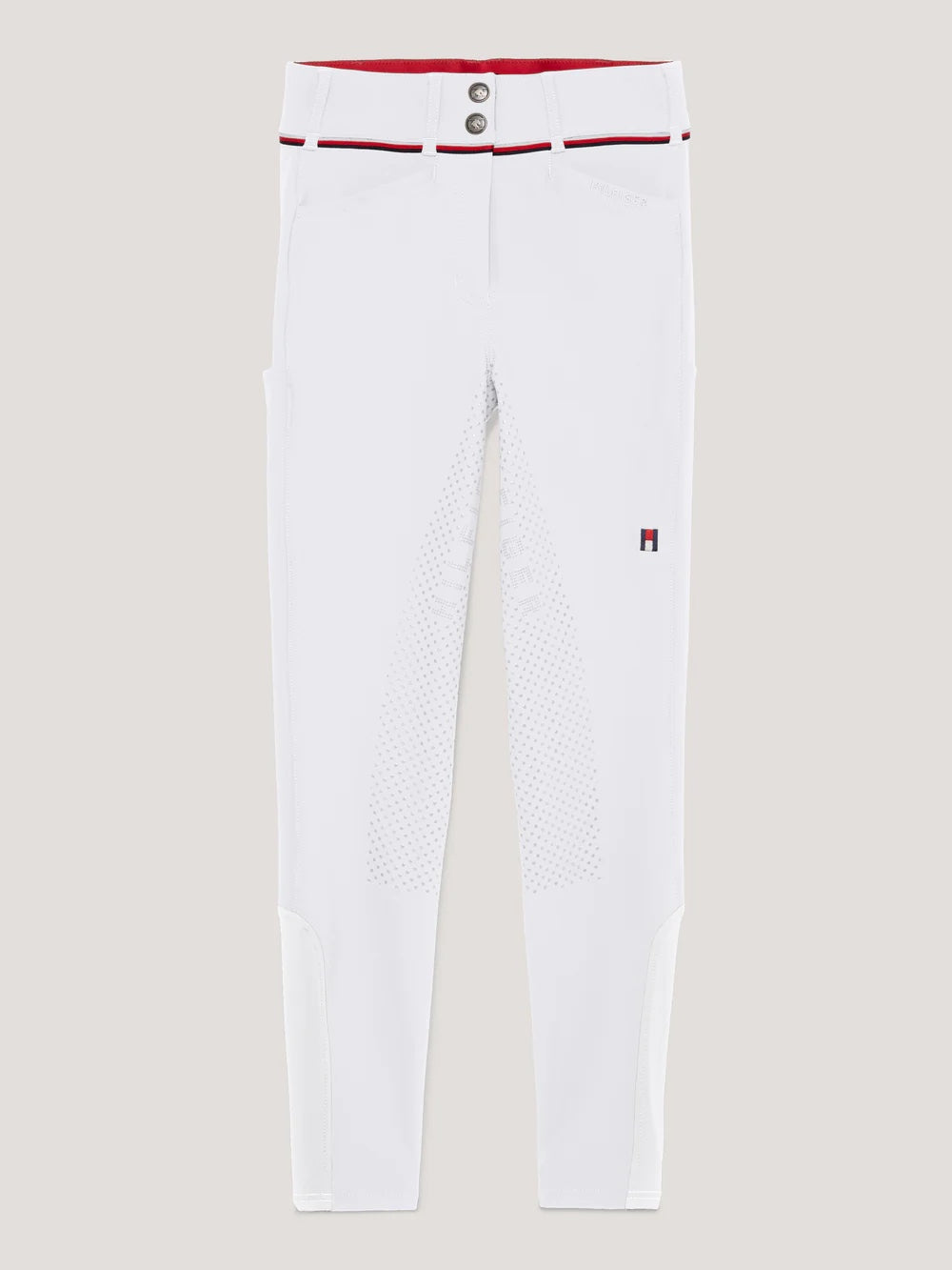 Water-repellent power stretch culottes, full grip, all seasons, navy/white, Tommy Hilfiger Equestrian
