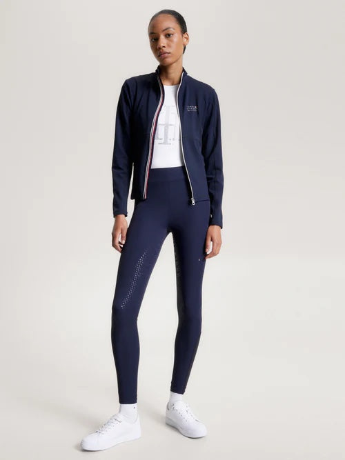 ハイブリットレギンス フルグリップ ネイビー Tommy Hilfiger Equestrian
