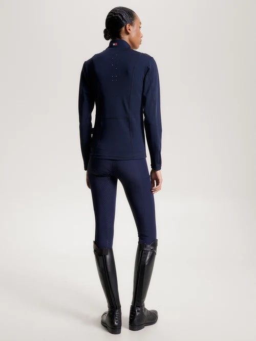 Stretch Fit Riding Jacket Navy Tommy Hilfiger Equestrian