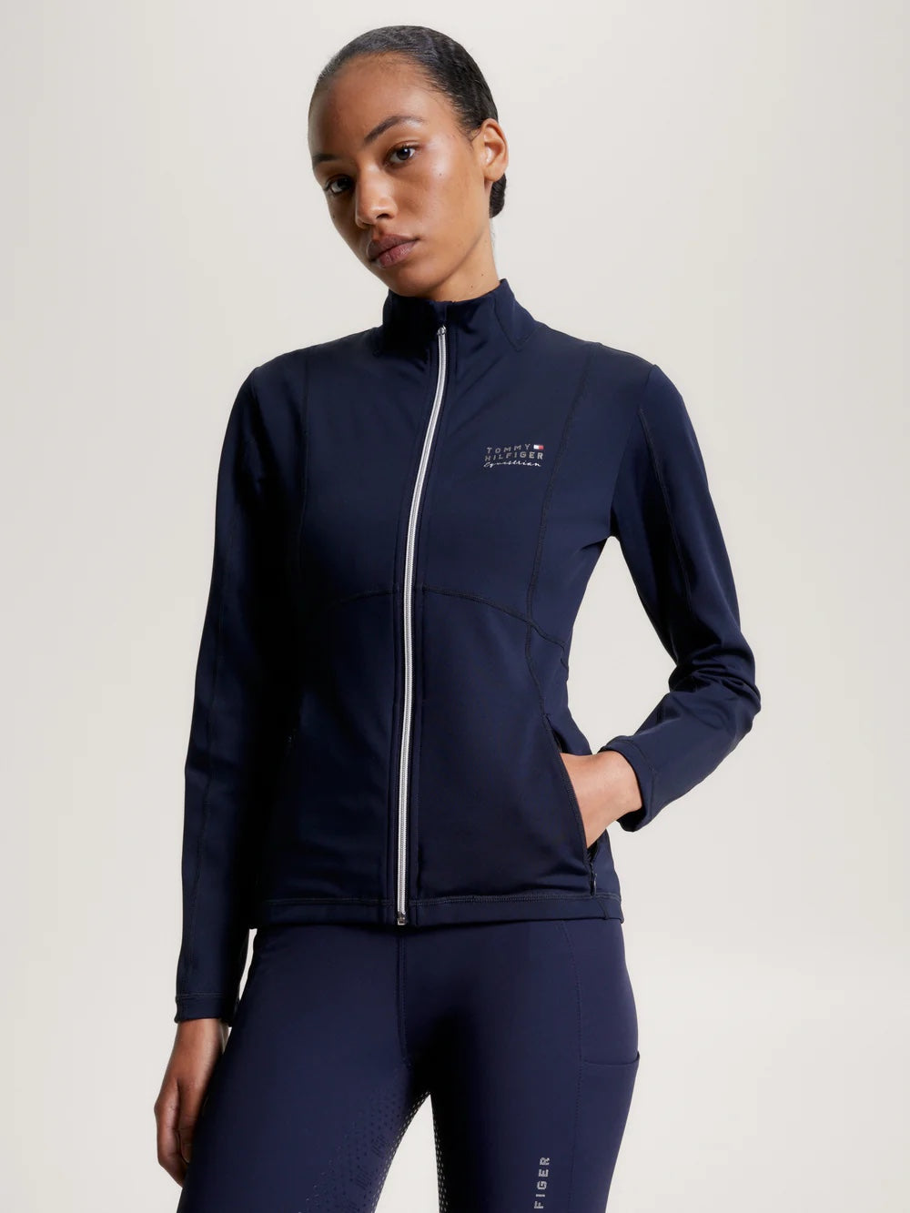 Stretch Fit Riding Jacket Navy Tommy Hilfiger Equestrian