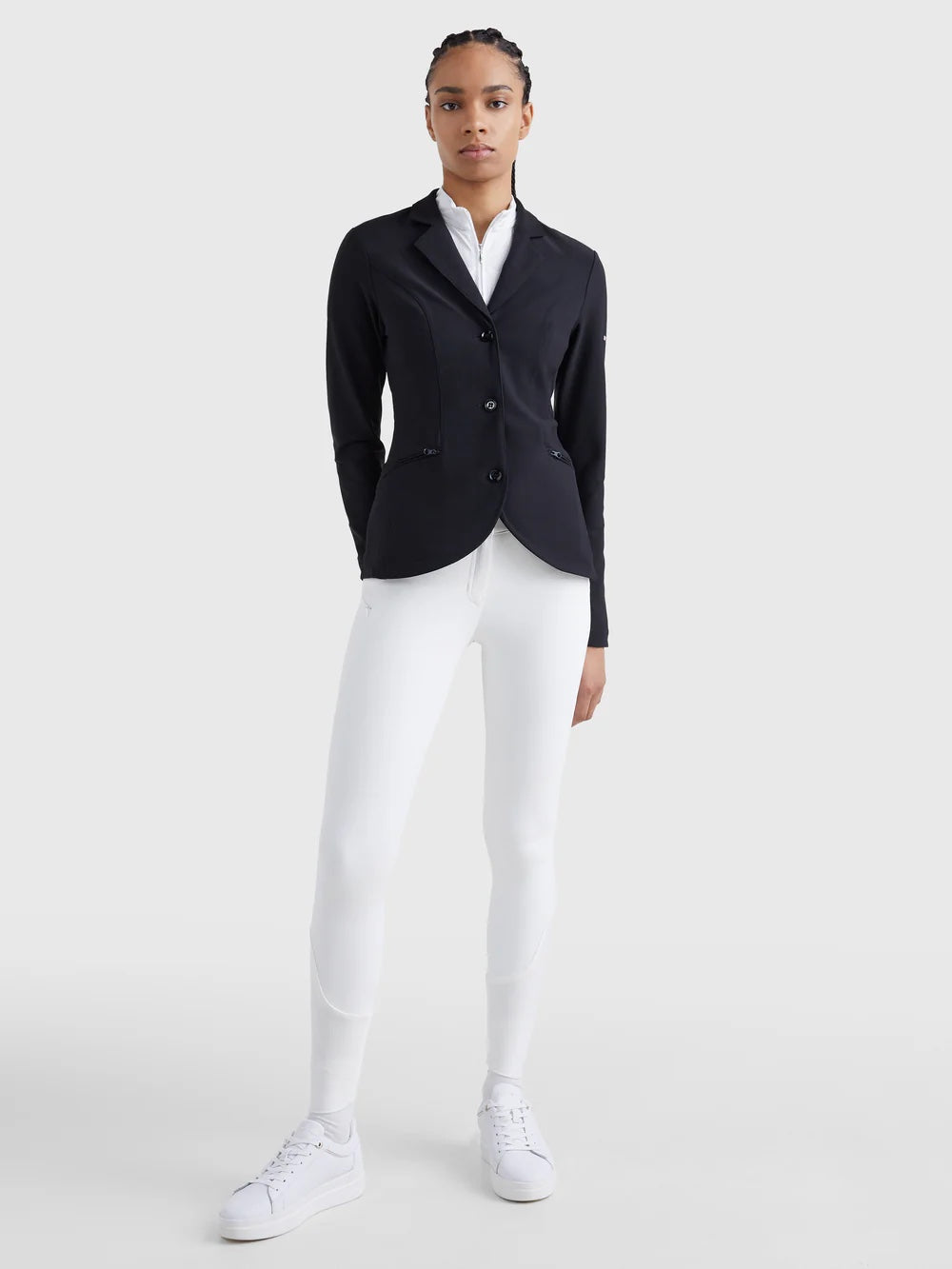 Summer Stretch Culottes Knee Grip Navy/White Tommy Hilfiger Equestrian