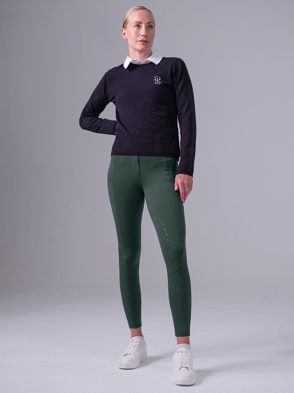 Hybrid leggings culottes with belt loops, full grip, 3 colors, PS of Sweden