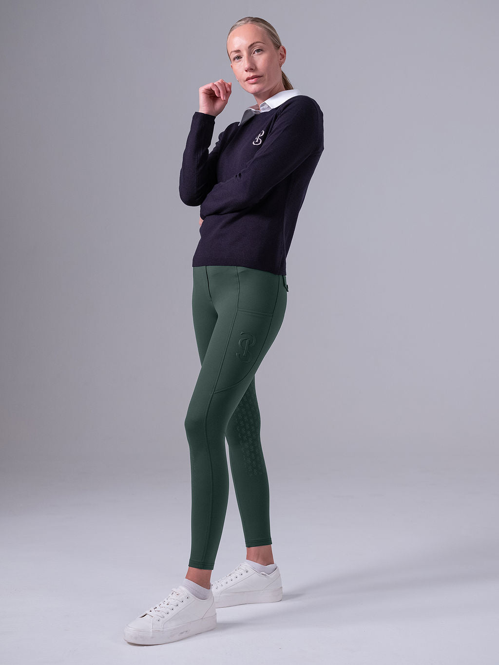Hybrid leggings culottes with belt loops, full grip, 3 colors, PS of Sweden
