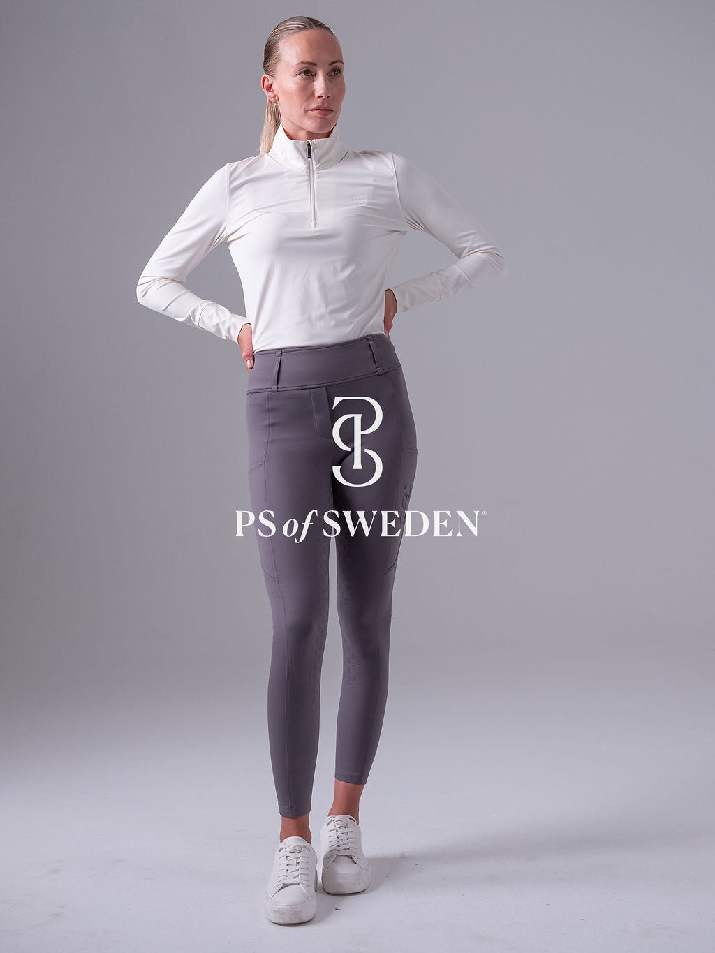 Hybrid leggings culottes with belt loops, full grip, 3 colors, PS of Sweden