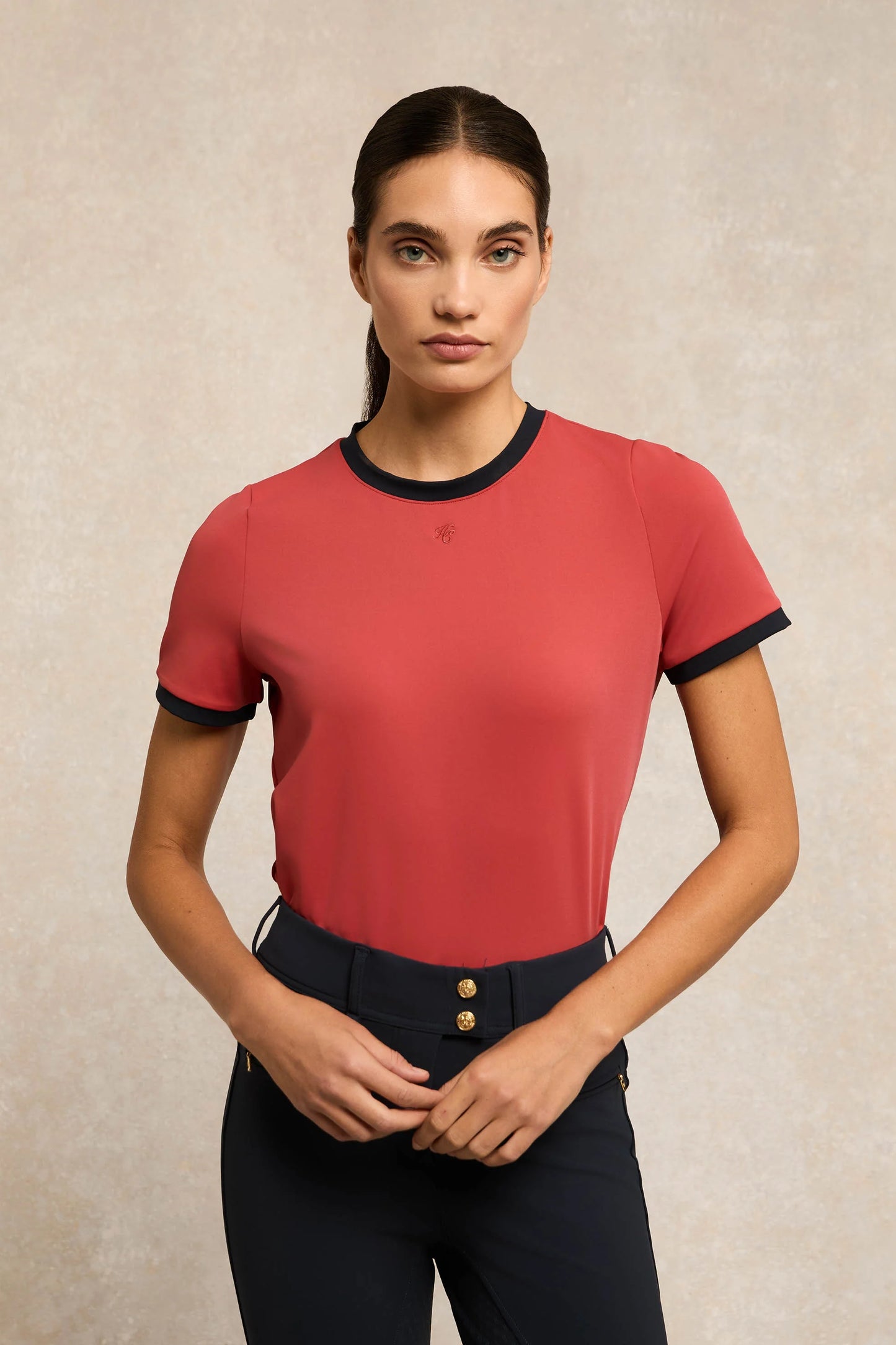 ソフトタッチロゴTシャツ 半袖 レディース 4色 Holland Cooper