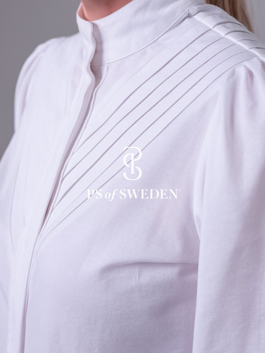 Puff sleeve stretch shirt for horse riding, made of stretch cotton in 3 colours, PS of Sweden