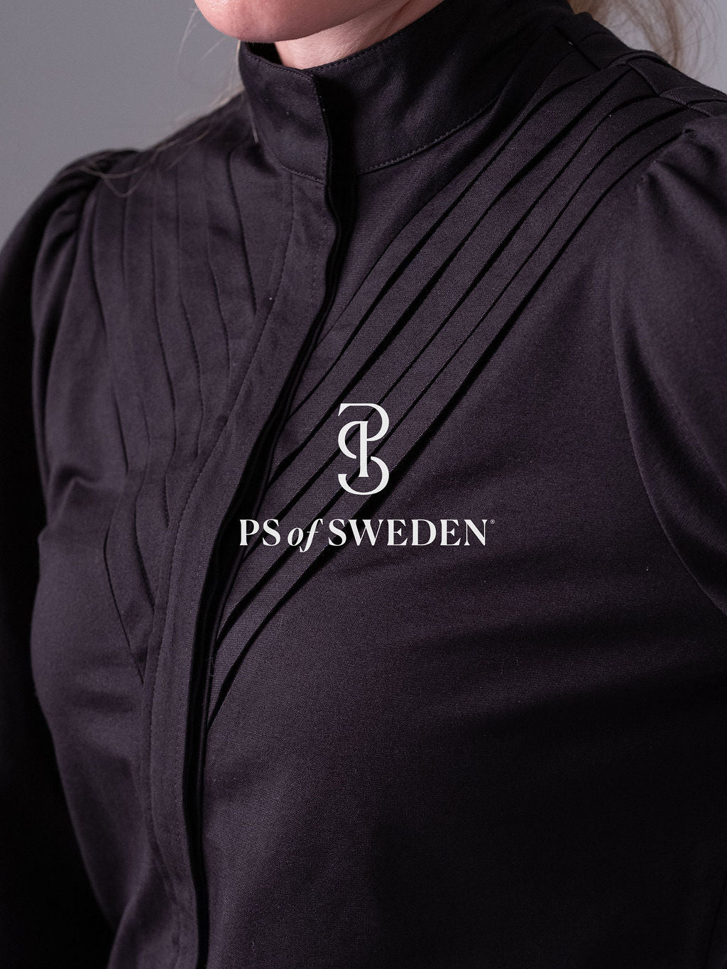 Puff sleeve stretch shirt for horse riding, made of stretch cotton in 3 colours, PS of Sweden