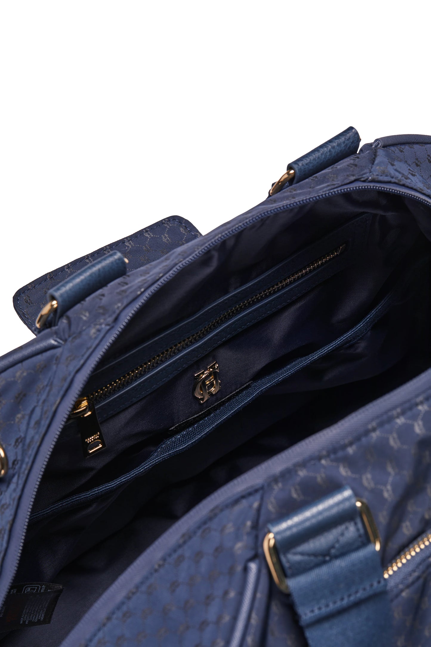 乗馬用ナイロントラベルバッグ AirPodsケース付き ネイビー Holland Cooper