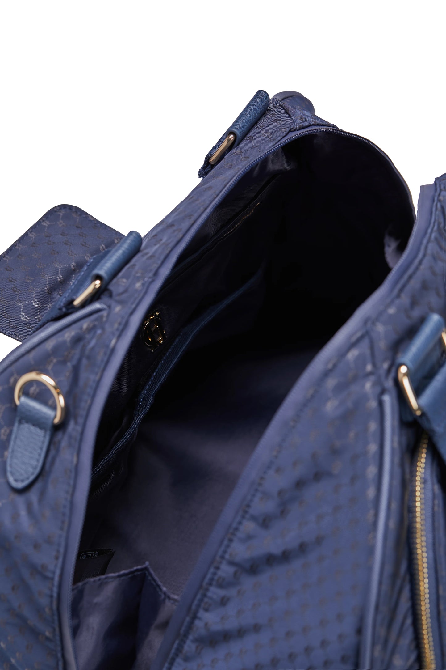 乗馬用ナイロントラベルバッグ AirPodsケース付き ネイビー Holland Cooper