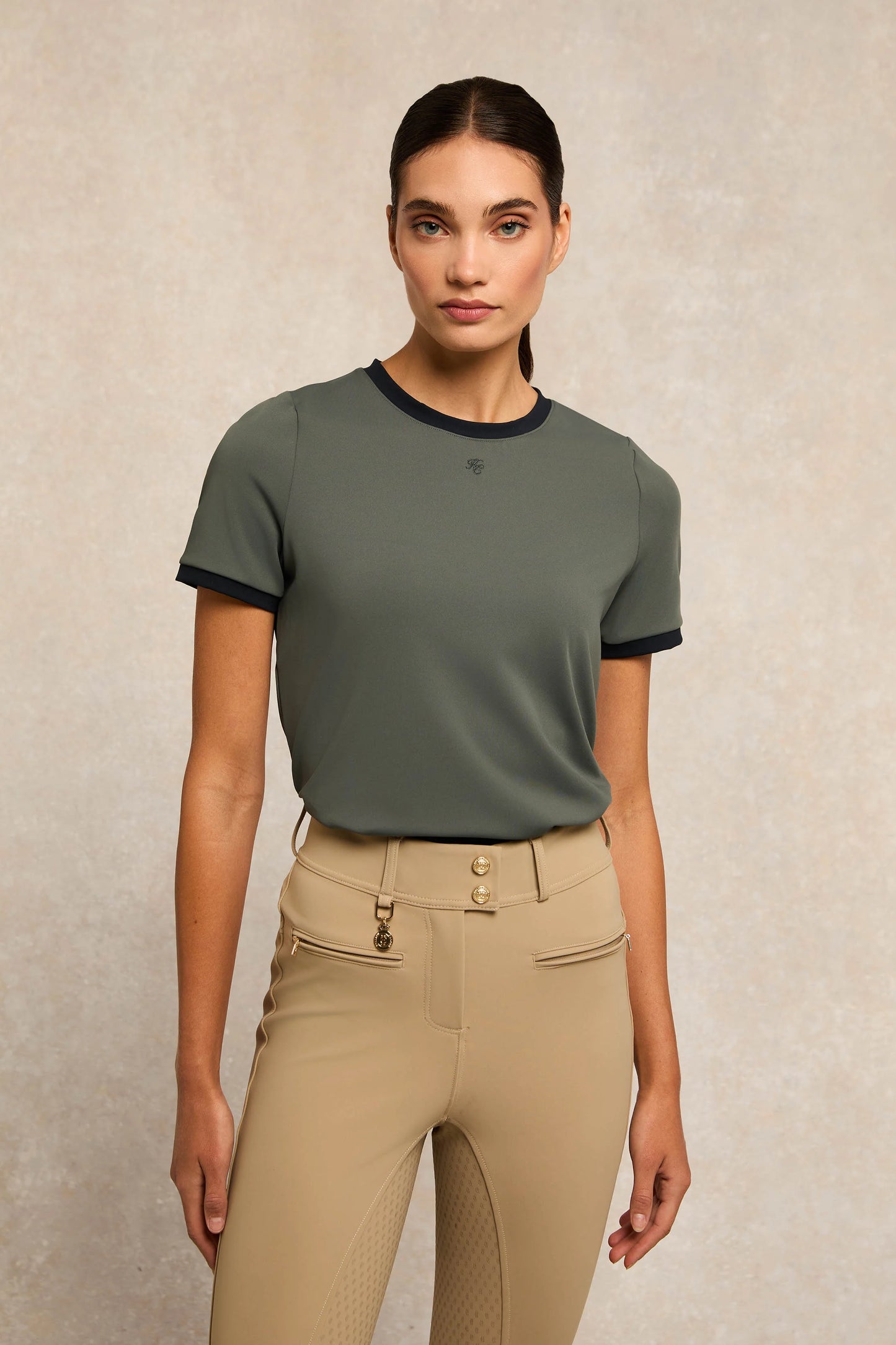 ソフトタッチロゴTシャツ 半袖 レディース 4色 Holland Cooper