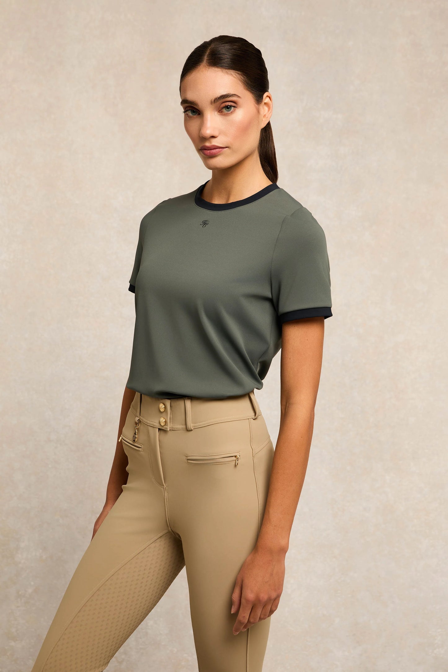 ソフトタッチロゴTシャツ 半袖 レディース 4色 Holland Cooper