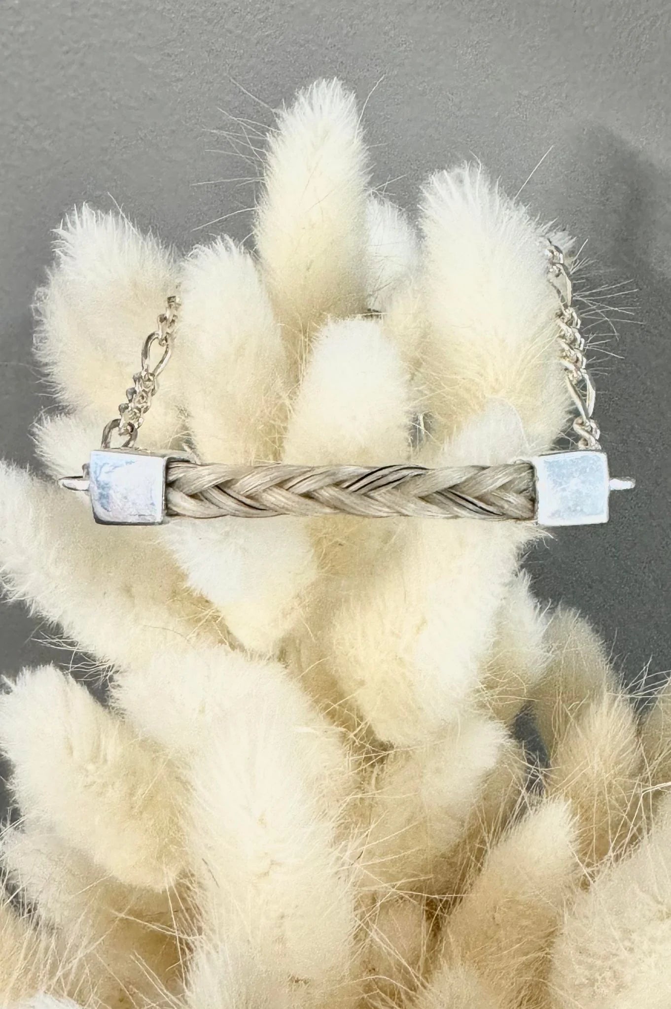 Custom-made bracelets, bit motifs, zirconia, custom-made, horsehair bracelets, memorial jewelry, horse goods