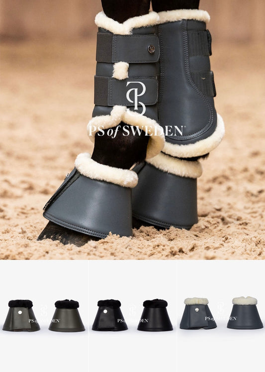 プレミアムレザーワンコ ファー付き PS of Sweden