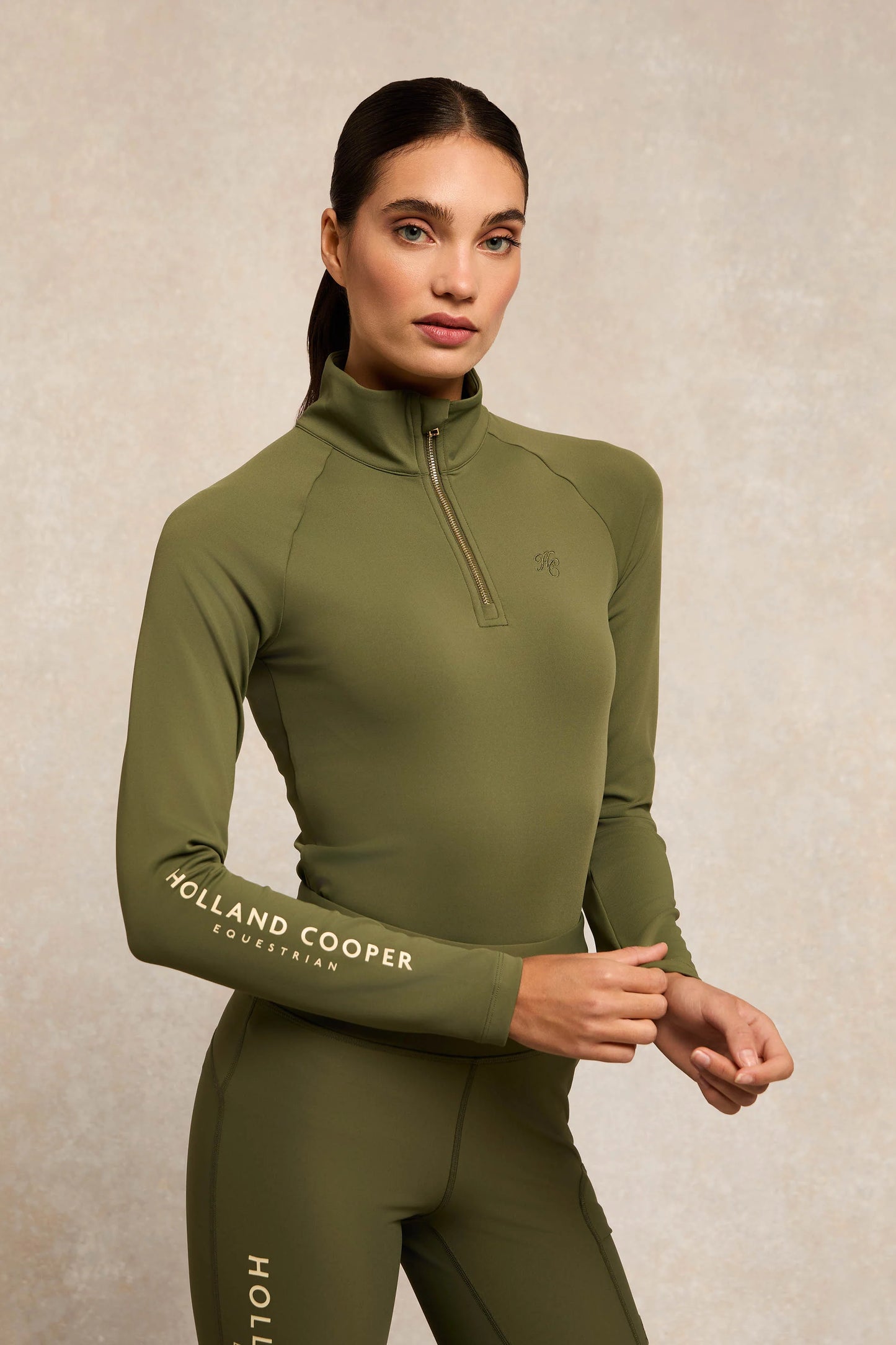乗馬用トップス サイドポケット付き 長袖 5色 Holland Cooper