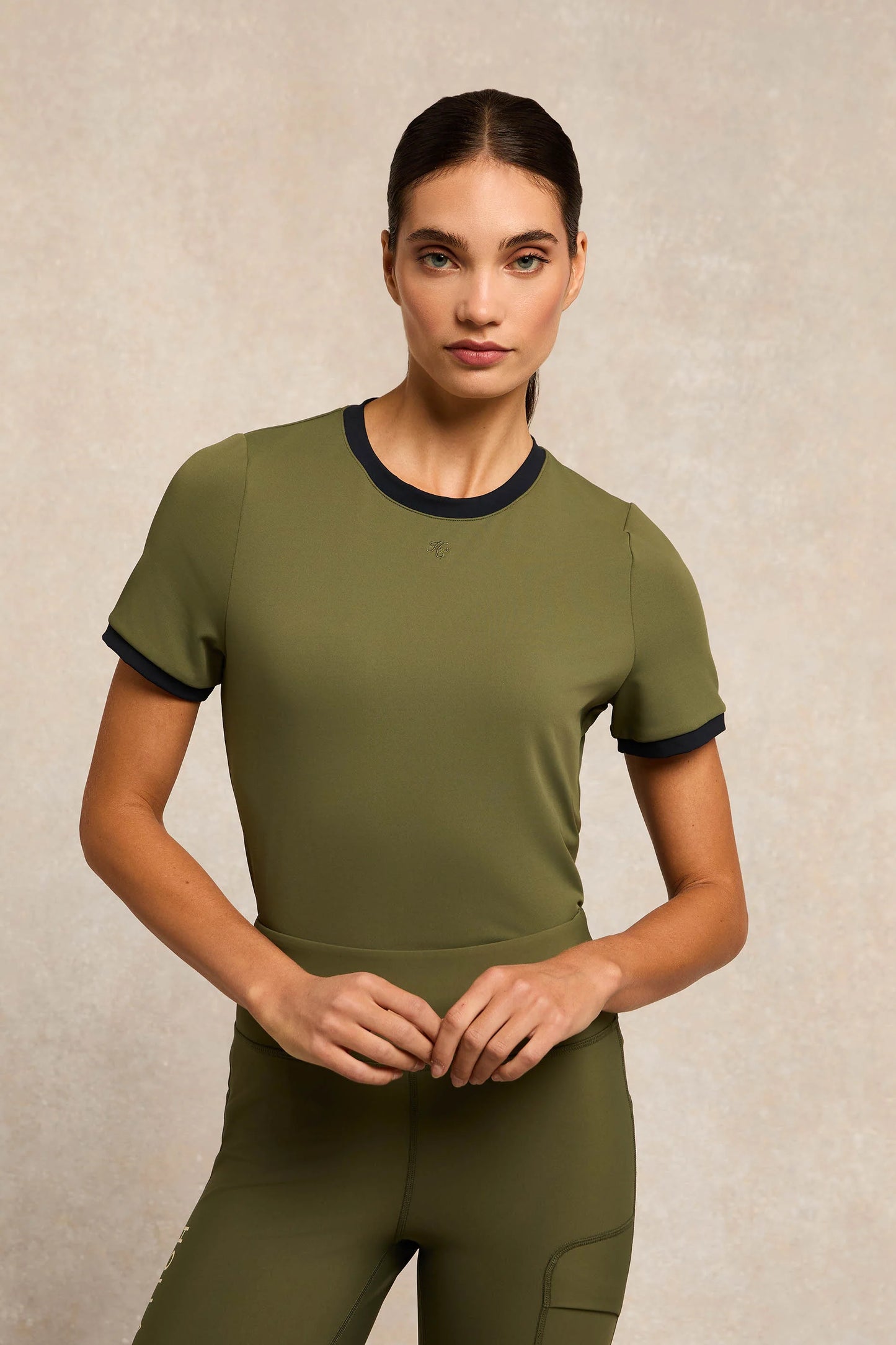 ソフトタッチロゴTシャツ 半袖 レディース 4色 Holland Cooper