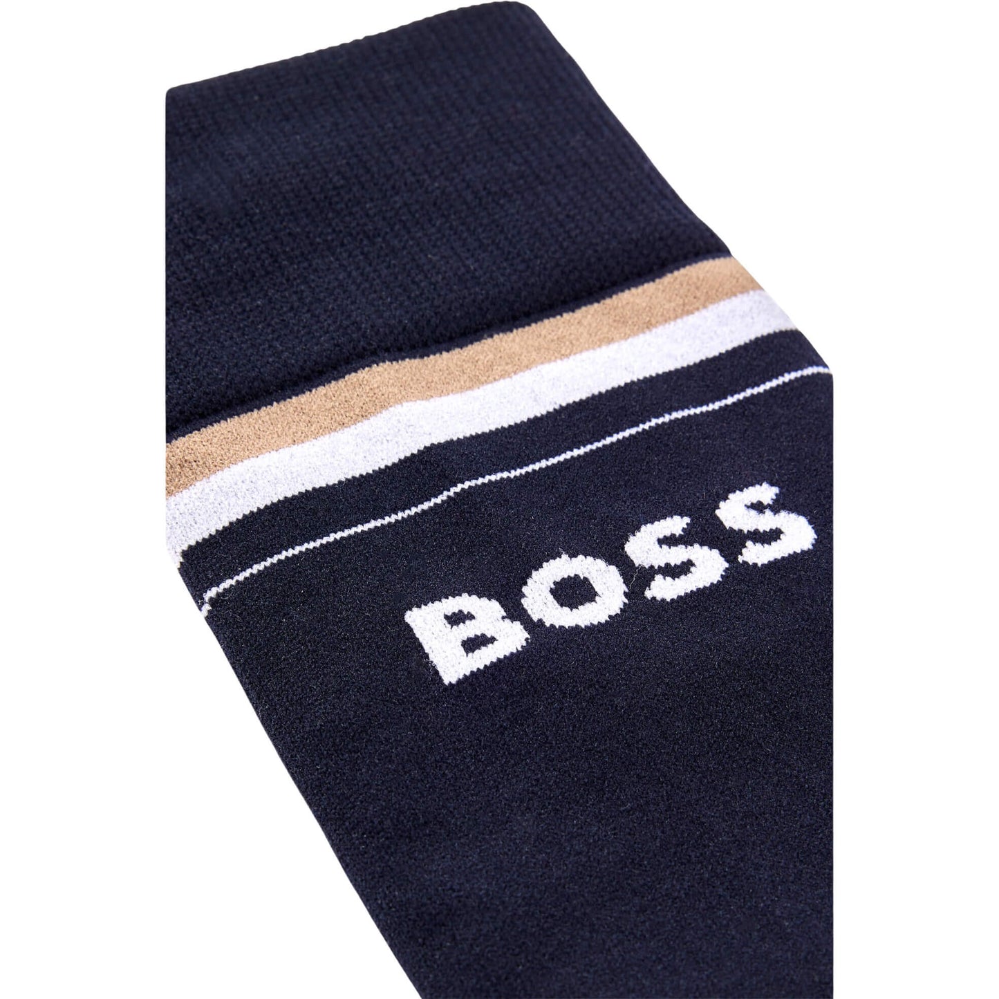 夏用ソックス 滑り止め付き ブラック/ネイビー Boss レディース