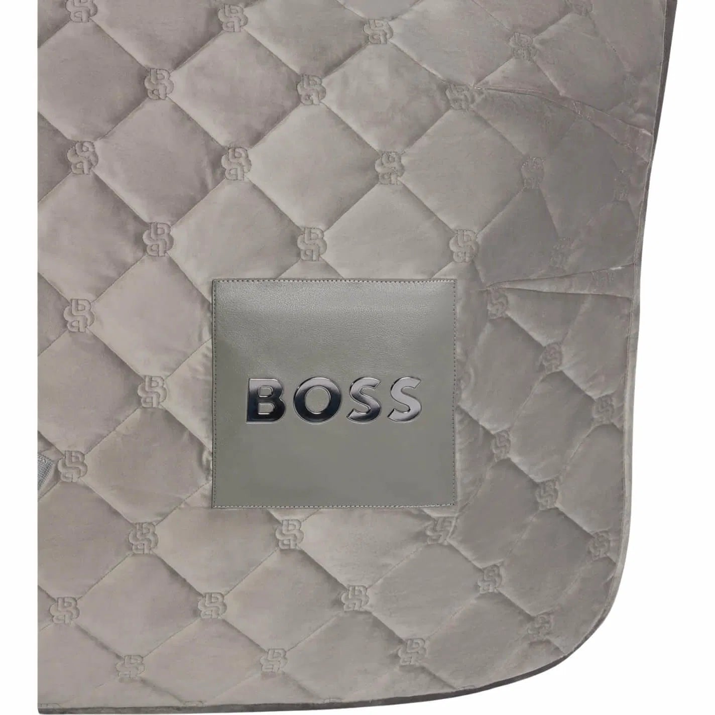 ベルベットフリース馬着 シープスキンファー付き Boss 化粧馬着 ブラック/グレー/キャメル