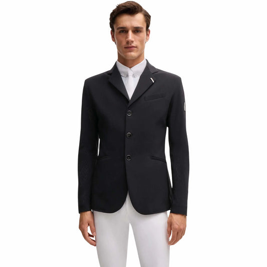 メンズ夏用メッシュショージャケット UVカット 4Wayストレッチ素材 ブラック Boss