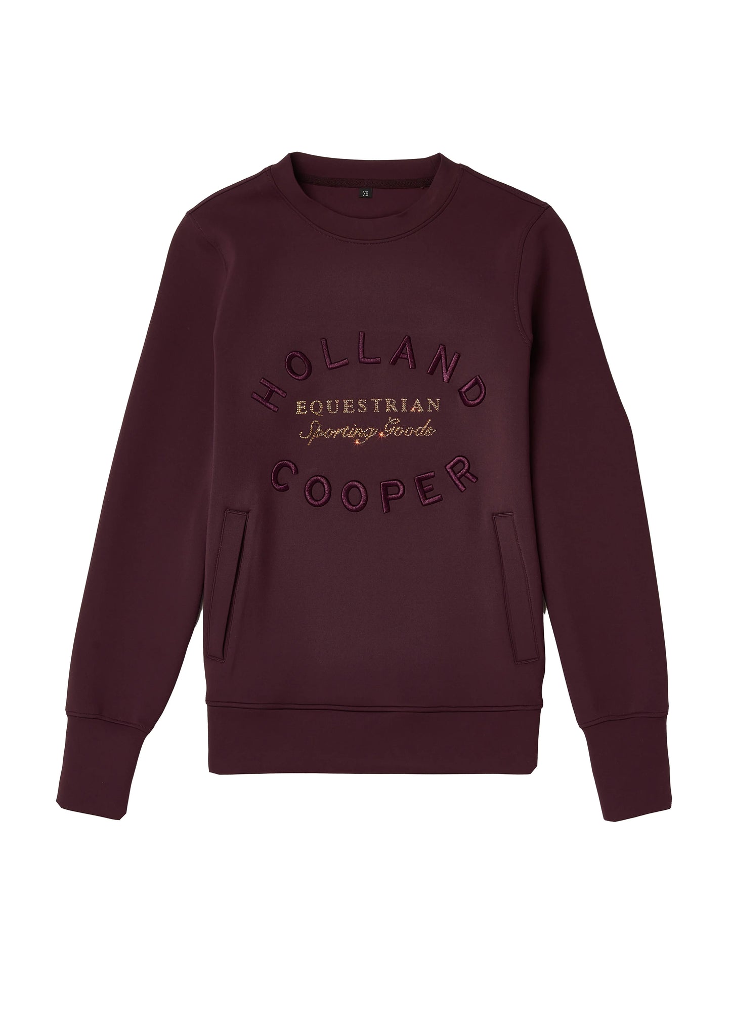 ソフトスウェットトップス ポケット付き 5色 Holland Cooper