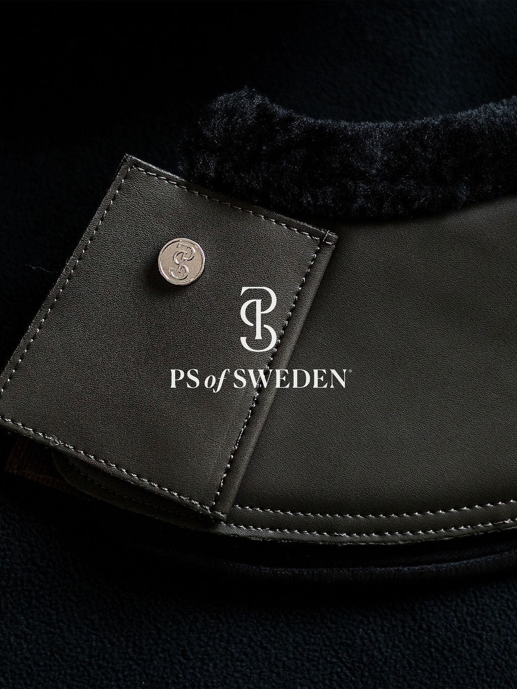 プレミアムレザーワンコ ファー付き PS of Sweden